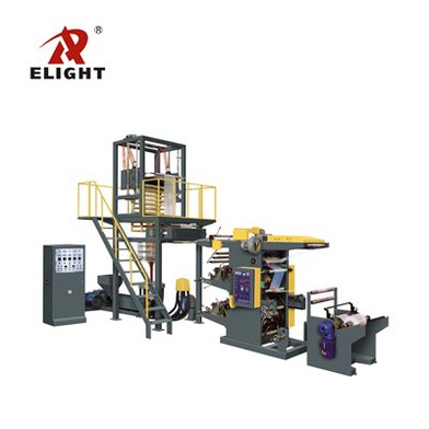 เครื่องทำฟิล์มพลาสติก LDPE พร้อมพิมพ์